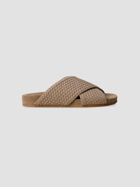 NAGHEDI Women's Geneva Slide Sandals - Cashmere