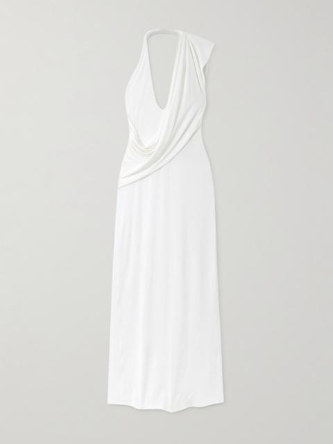 MAGDA BUTRYM Asymmetric Draped Jersey Gown