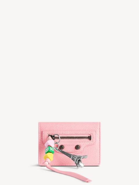 BALENCIAGA Women's Le City Mini Wallet in Vintage Pink