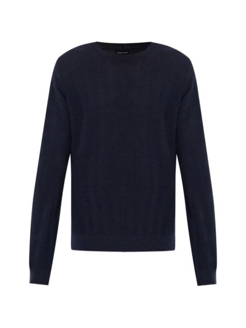 GIORGIO ARMANI long-sleeve sweater