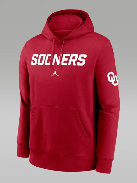Jordan Oklahoma Club 2-Hit Nickname Men's Nike College Pullover Hoodie