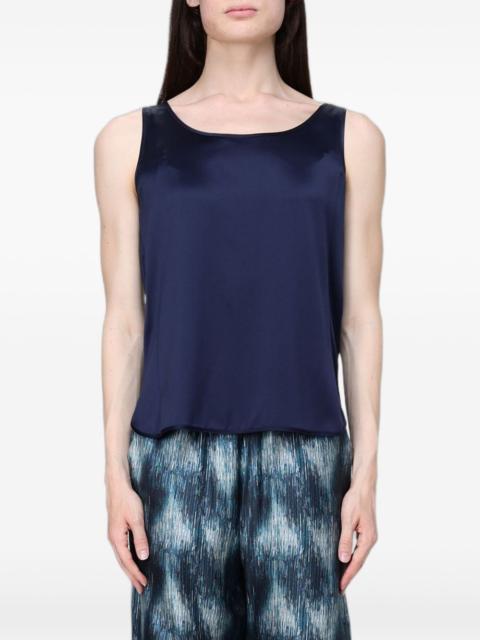 Max Mara satin sleeveless top