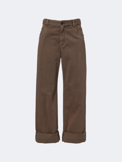 Brunello Cucinelli Monili wide-leg jeans