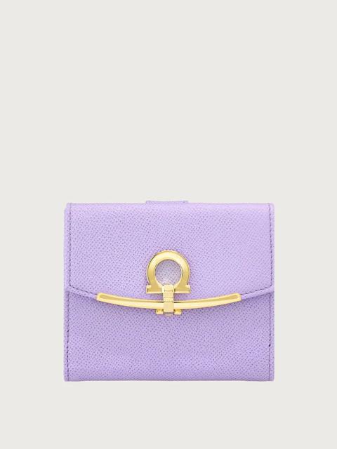 FERRAGAMO GANCINI FRENCH WALLET