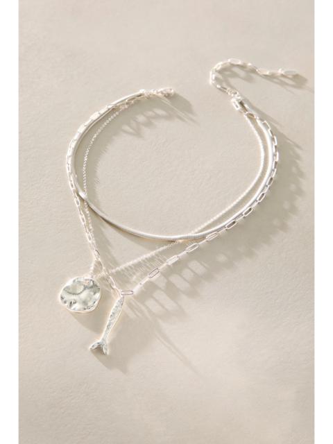 FREE PEOPLE Oversized Coin Necklace