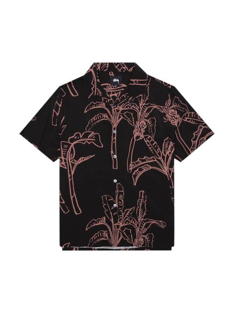 Stussy Banana Tree Shirt 'Black'