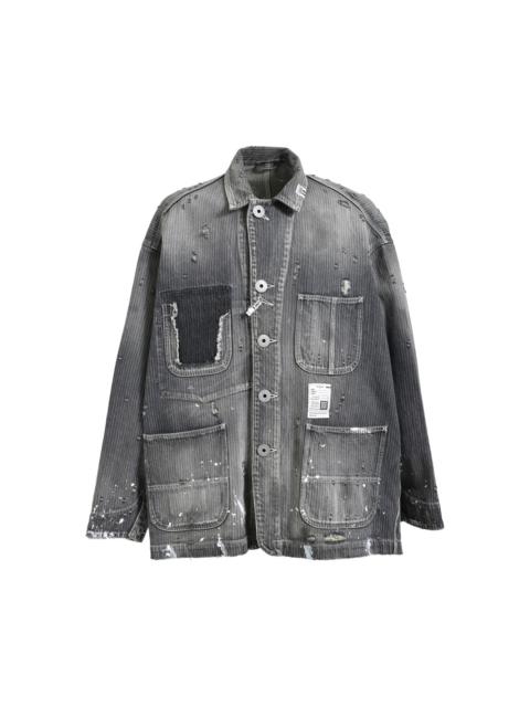 visvim MACRAY COVERALL CRASH GREY | REVERSIBLE visvim MACRAY COVERALL CRASH GREY | REVERSIBLE