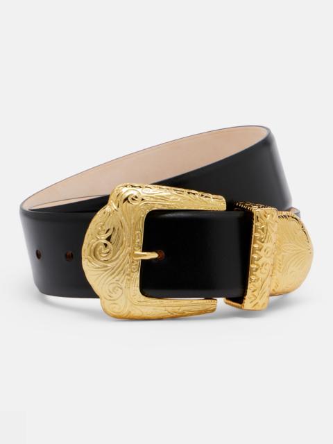 DÉHANCHE Single Midas leather belt