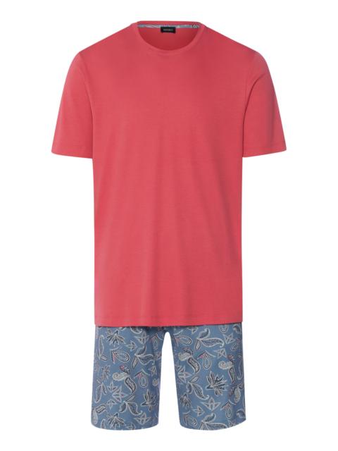 HANRO Night And Day Crew Neck Cotton Short Pajama Set