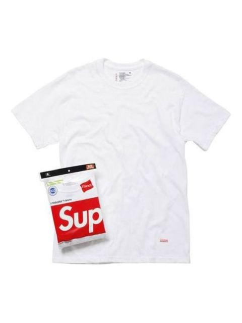 Supreme Supreme x Hanes Tagless Tees (3 Pack) 'White' SUP-FW19-036