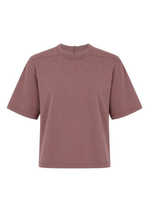 Rick Owens Cropped Brad Classic Cotton Tee
