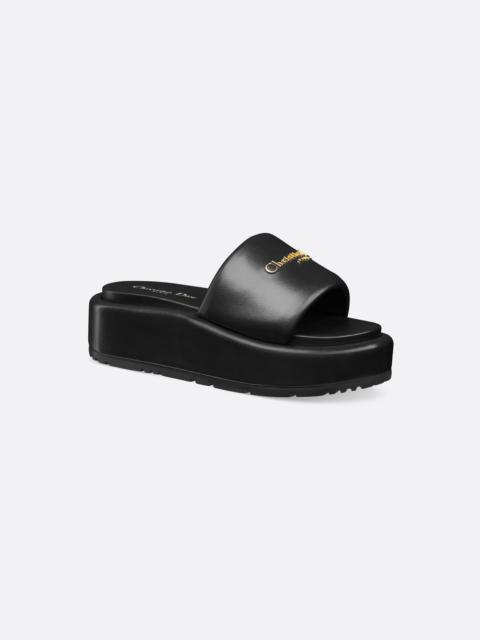 Dior D-Lane Platform Slide