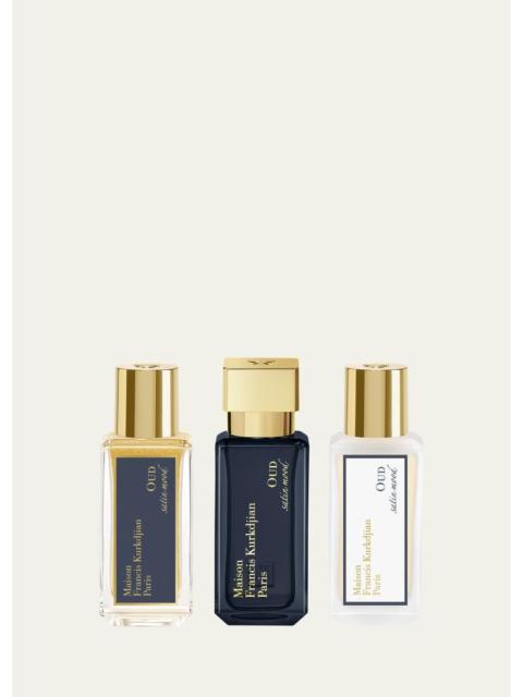 Maison Francis Kurkdjian OUD Satin Mood Fragrance Ritual Gift Set