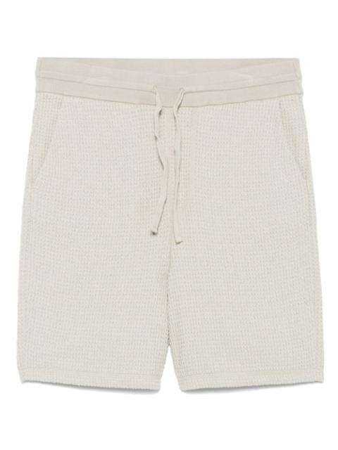 BOSS waffle-knit shorts