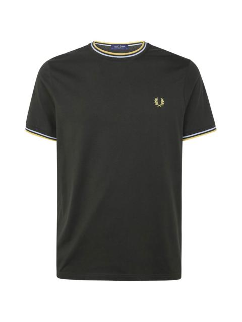 Fred Perry logo-embroidered T-shirt