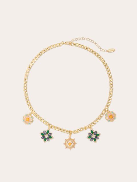 RAMY BROOK Camila Flower Charm Necklace