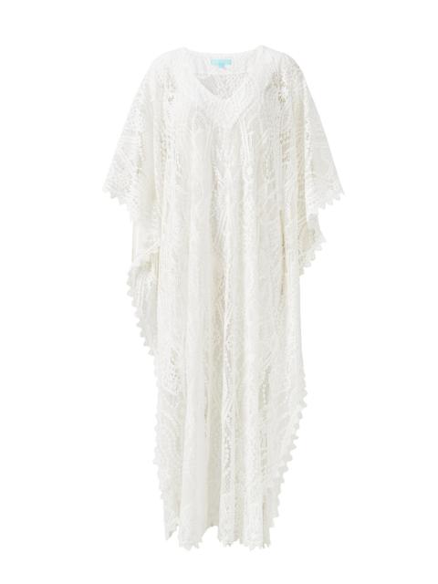 MELISSA ODABASH YASIN WHITE KAFTAN