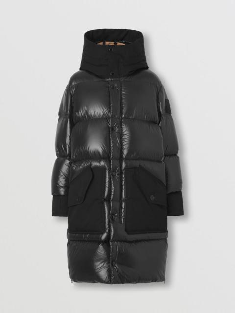 Burberry Nylon Hooded Puffer Coat