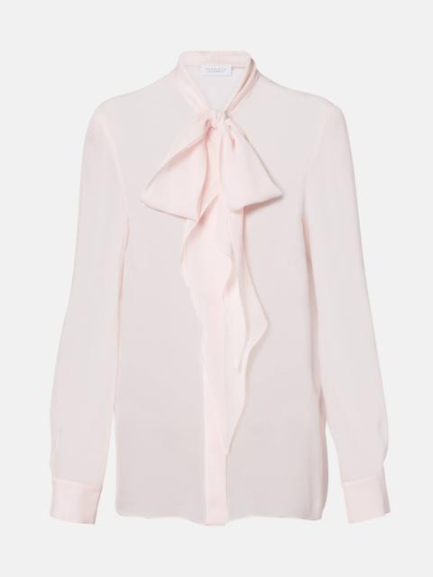 GABRIELA HEARST Shildon tie-neck silk blouse