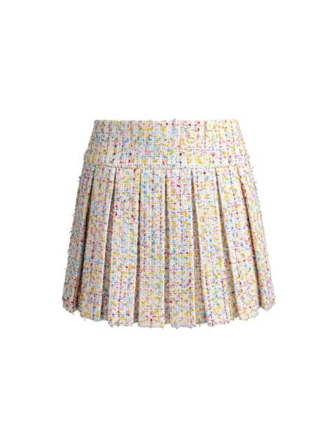 Alice + Olivia EMILIE TWEED MINI SKIRT