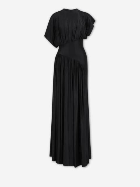 rabanne DRAPEJAT MAXI DRESS