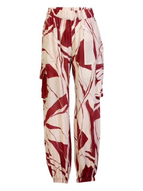 SILVIA TCHERASSI abstract jess trousers