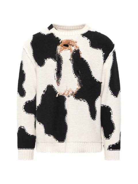 doublet Acting Cow sweater