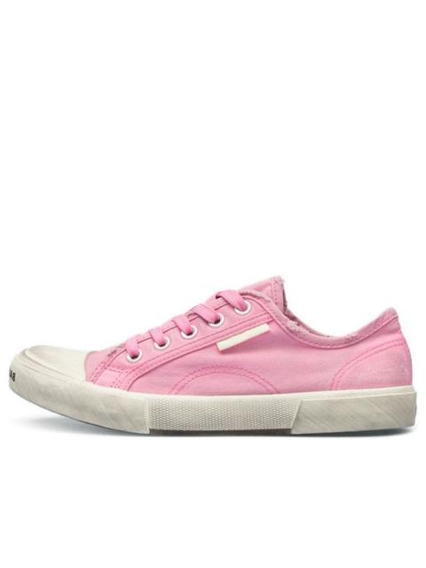BALENCIAGA (WMNS) Balenciaga Paris 낮은 탑 운동화 'Washed Pink Cotton and White Rubber'688757W3RC25590