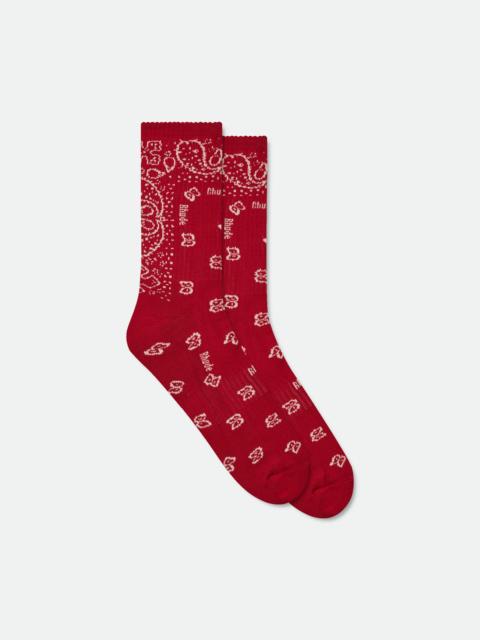 Rhude RHUDE BANDANA SOCK