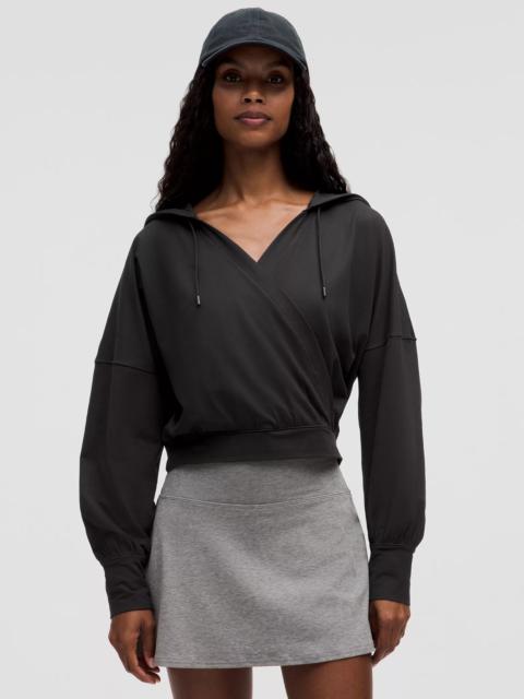 lululemon Soft Jersey Relaxed Wrap-Front Hoodie