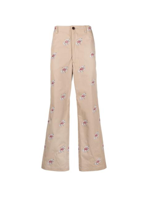 Junya Watanabe MAN Pop Roy Lichtenstein' pants | wananluxury