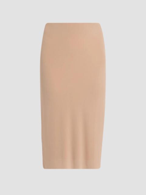 Maison Margiela Women's Fusion Jersey Midi Skirt - Beige