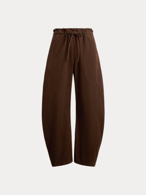 Polo Ralph Lauren Cotton Curved Tapered Drawstring Pant