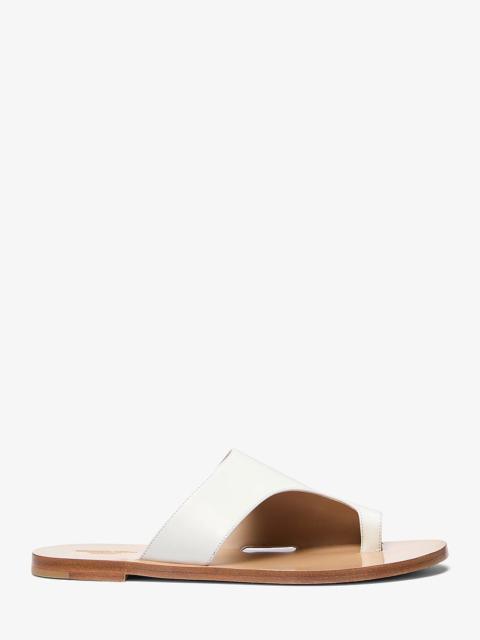 MICHAEL KORS Nettuno Leather Thong Sandal