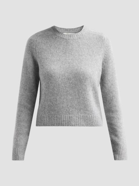 LISA YANG Women's Solene Cashmere-Silk Regular-Fit Sweater - Cloudy