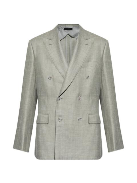 Brioni double-breasted blazer