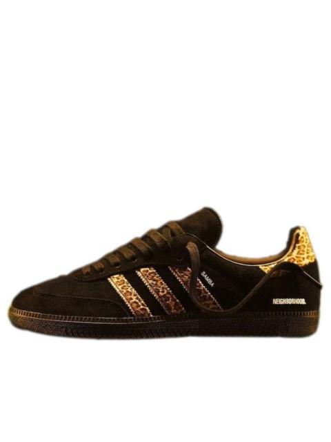 adidas adidas x 끝. X 이웃 Samba '블랙 레오파드'GX5005