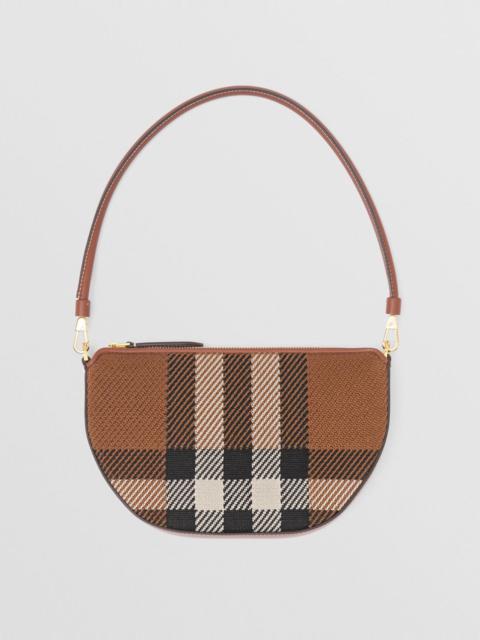 Burberry Knitted Check Olympia Pouch