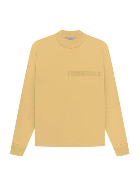 Fear of God Essentials SS23 Long Sleeve Logo Tee 'Light Tuscan' 125BT222012F