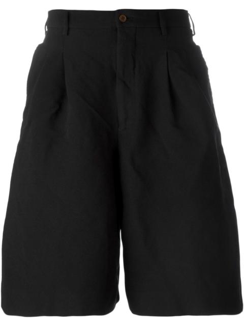 Comme des Garçons Homme Plus pleated detail bermuda shorts
