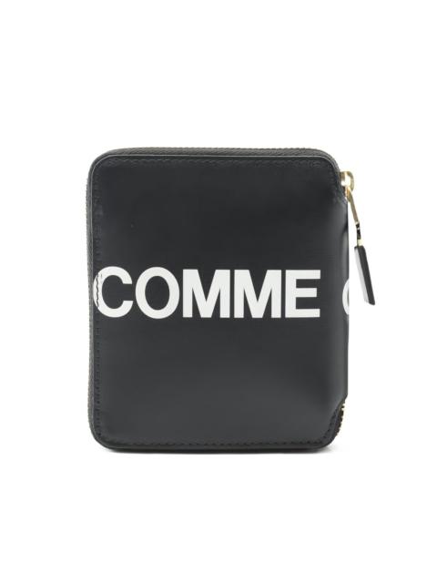 Comme Des Garçons 2020s logo round-zip wallet