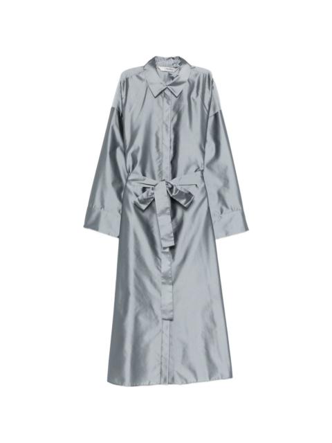 'S Max Mara Anna tie-waist maxi shirt dress