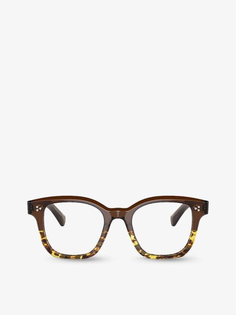Oliver Peoples OV5525U square-frame acetate optical glasses