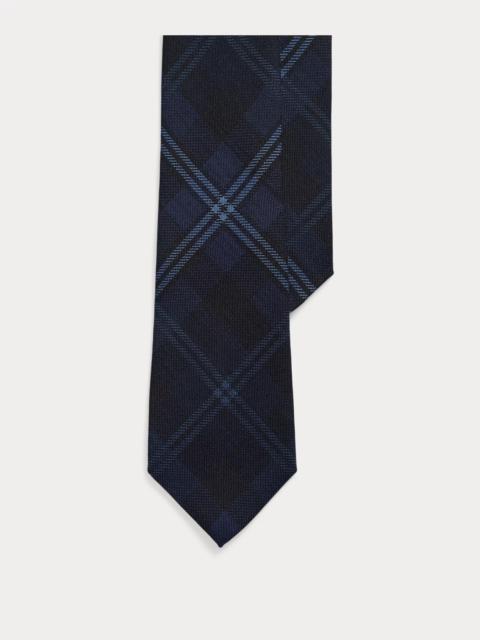 Polo Ralph Lauren Plaid Wool Challis Tie