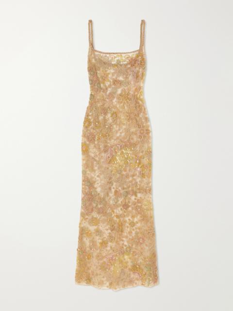 CLIO PEPPIATT Soléa Embellished Tulle Gown