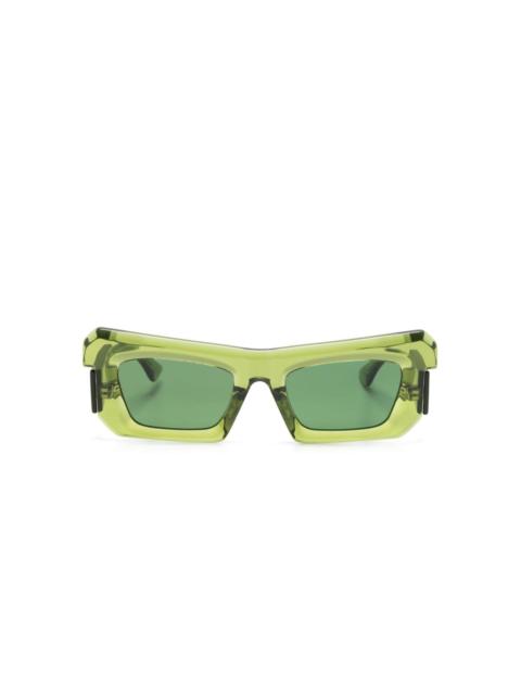 Kuboraum R2 rectangle-frame sunglasses