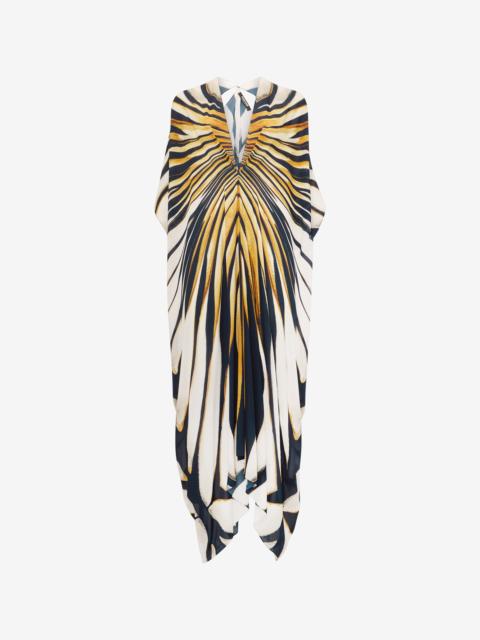 Roberto Cavalli Ray Of Gold Print Caftan
