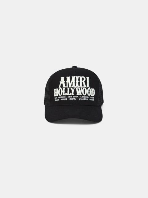 AMIRI AMIRI HOLLYWOOD TRUCKER HAT