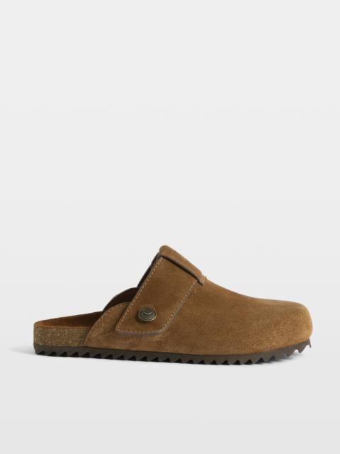 Zadig & Voltaire Santa Fe Suede Clogs