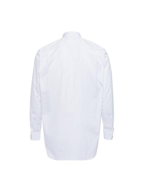 Comme des Garçons SHIRT Cotton Plain Poplin Pattern Long Sleeve Shirt